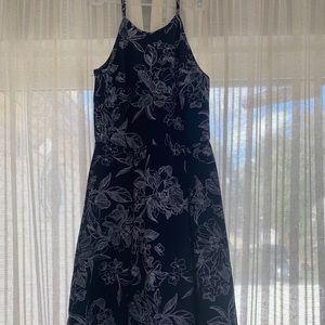 Halter styled floral dress
